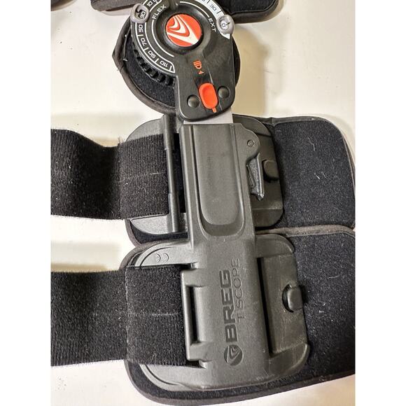 Breg T Scope Premier Post-Op Knee Brace Full Foam Black Please Read - Picture 2 of 6